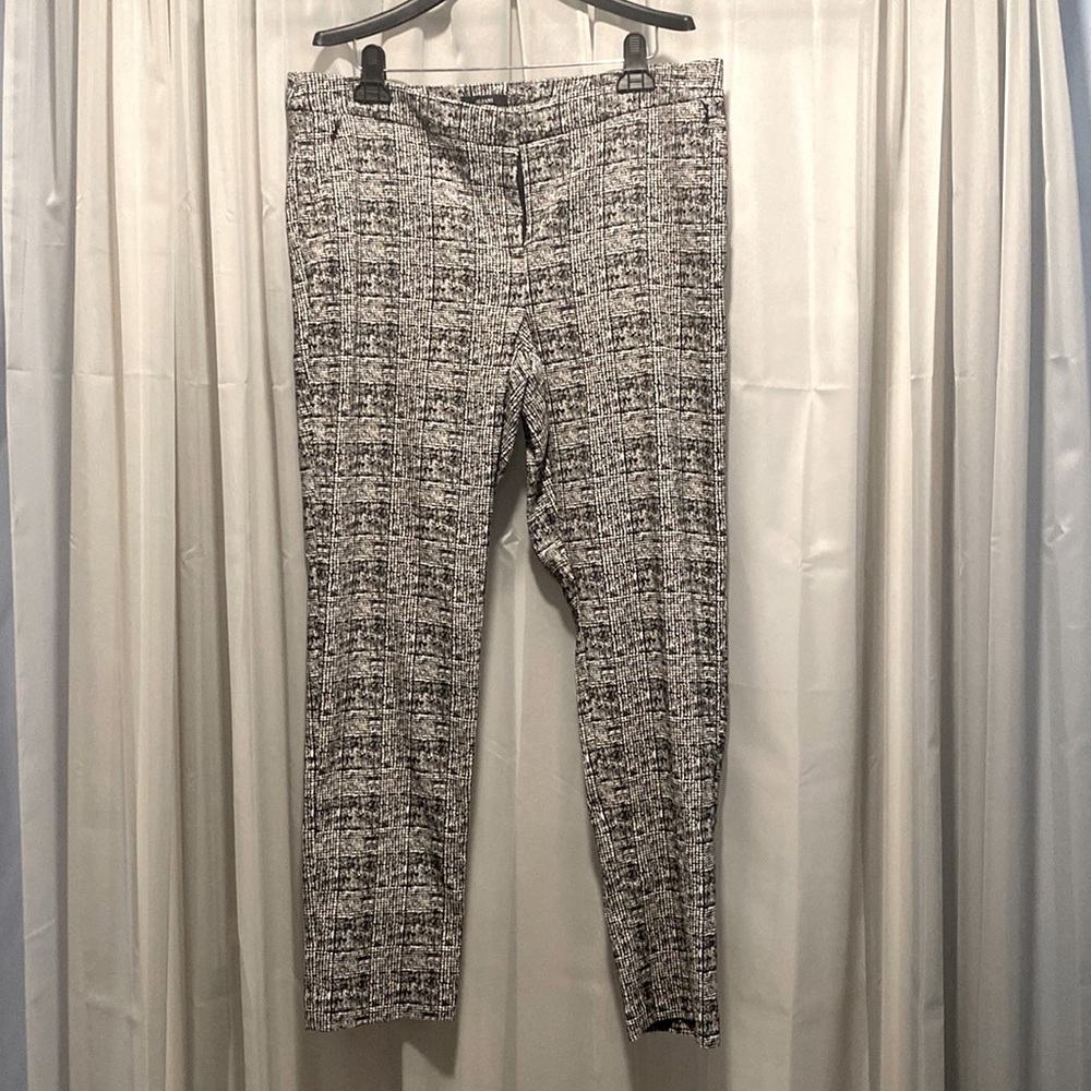 Alfani Tweed Cigarette Ankle Pants